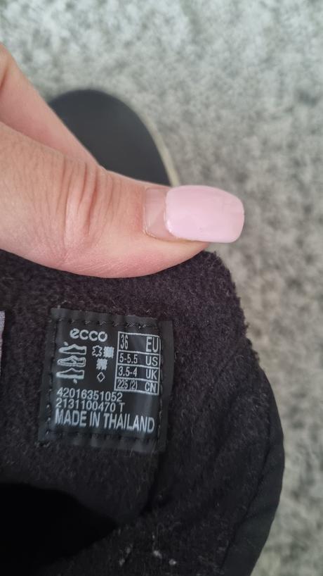 Zimné topánky ecco, ecco,36