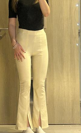 Zvoncove nohavice, bershka,s