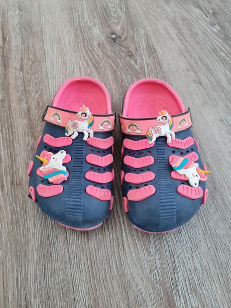 Šľapky  crocs jednorozec, 29