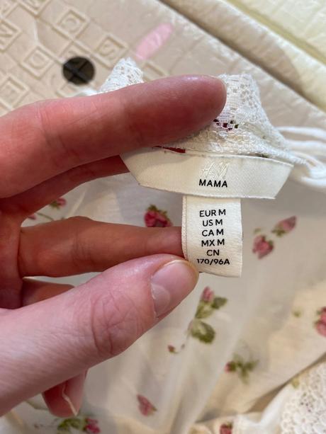 Tehotenské pyžamko, h&m,m