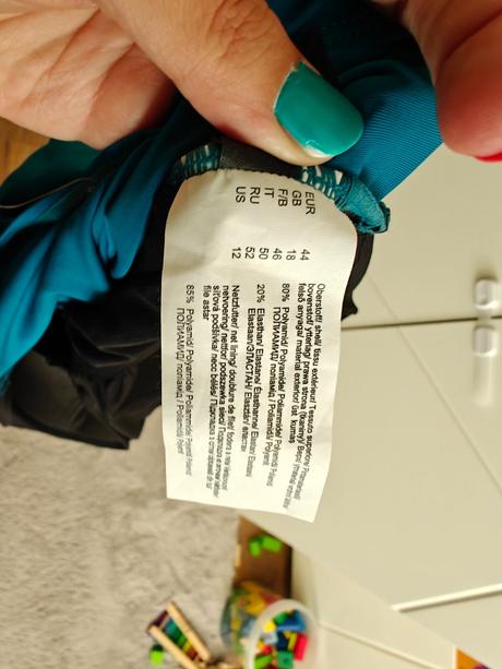 Celotelové tvarujúce plavky petrolejová, bonprix,44