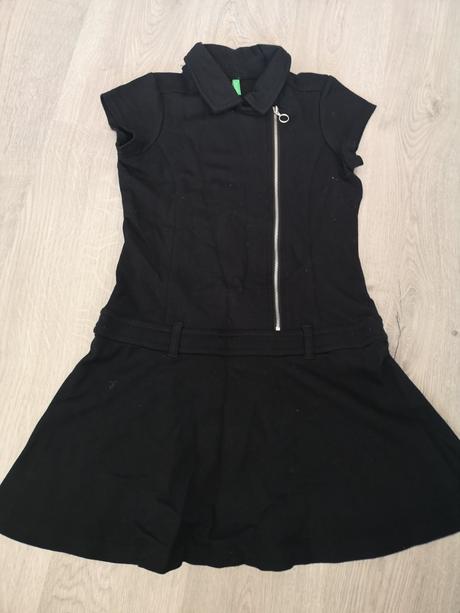 Čierne šaty / tunika, benetton,134