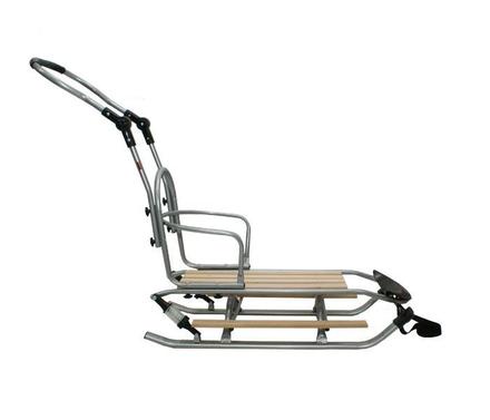 Sánky šport s vlnenou opierkou,