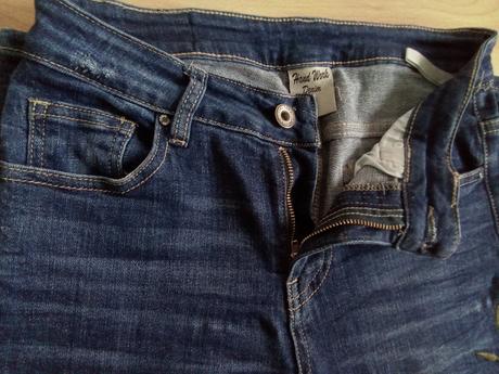 Rifle s výšivkou, denim,s