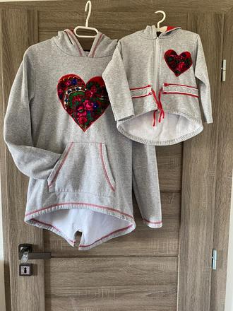 Mikiny mama a dcera, s