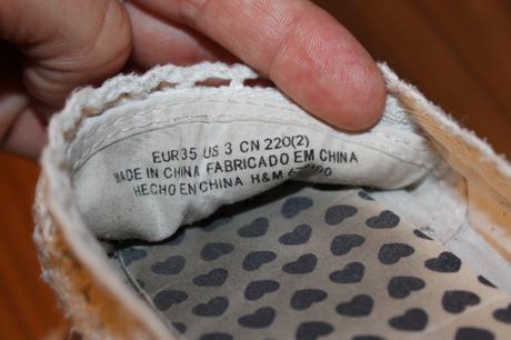 Letné háčkované balerínky h&m v. 35, h&m,35
