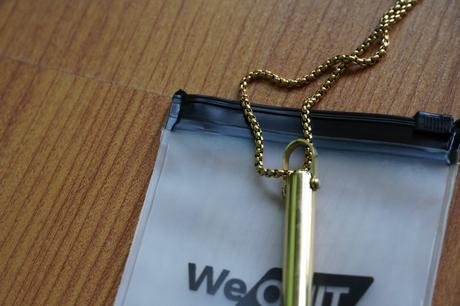 Náhrdelník na odvykanie od fajčenia wequit, 