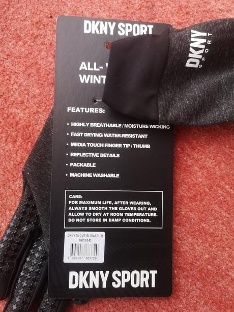 Donna karran new york pánské zimné rukavice m, dkny,m