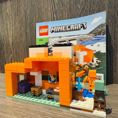 Lego minecraft 21178 líščí domček, 