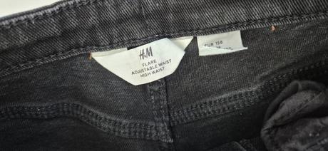 Džínsy flare h&m, h&m,xs