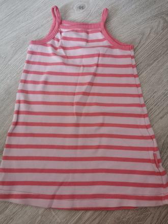 Šaty 9-12 mesiacov, h&m,80