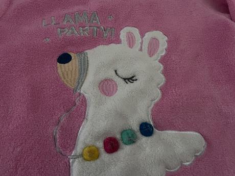 Chlpatá mikina s lamou, primark,152