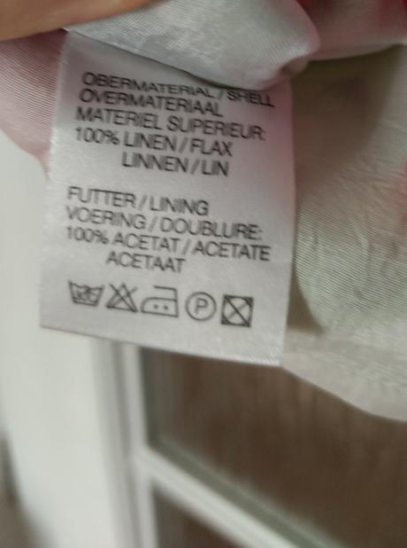 Ľanový elegantný top marco pecci, m