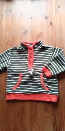 Flaušová mikina, ergee,74