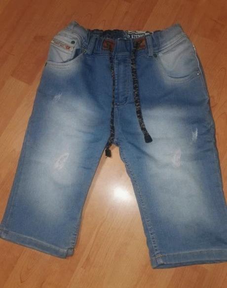 Chlapčenske kraťasy, denim,158