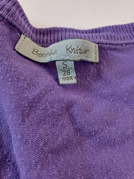 Fialový sveter, bershka,s