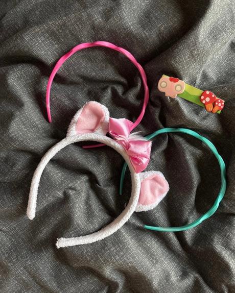 Balíček čelenky + štipec, 