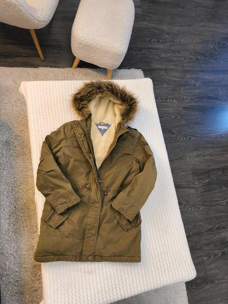 Zimná bundička zn.tommy hilfiger č.152, tommy hilfiger,152