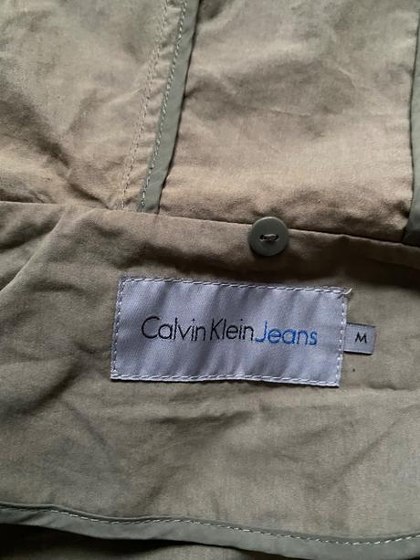 Calvin klein - olivová parka, calvin klein,m