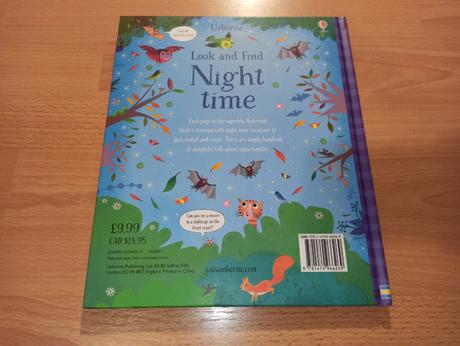 Usborne look and find night time, 