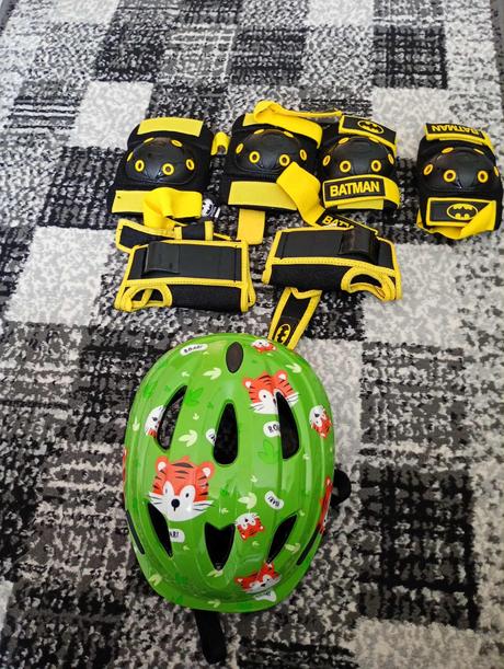 Detské chrániče+prilba, m