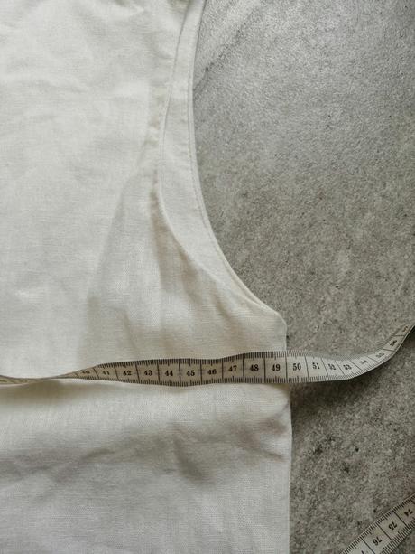 Maslovobiele ľanové šaty lindex, vs, jednoduché, lindex,s