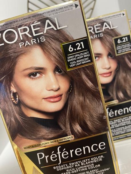 Loreal preference 6.21 ladova bleda hneda, 