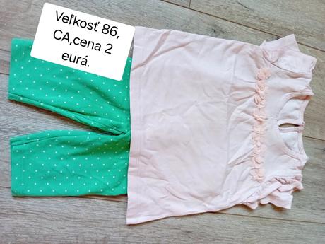 Dievčenská súprava, c&a,86