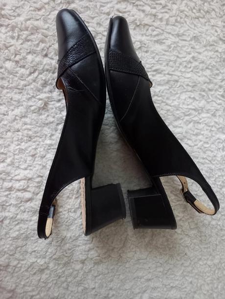 Čierne topánky/ lodičky č.40, 40