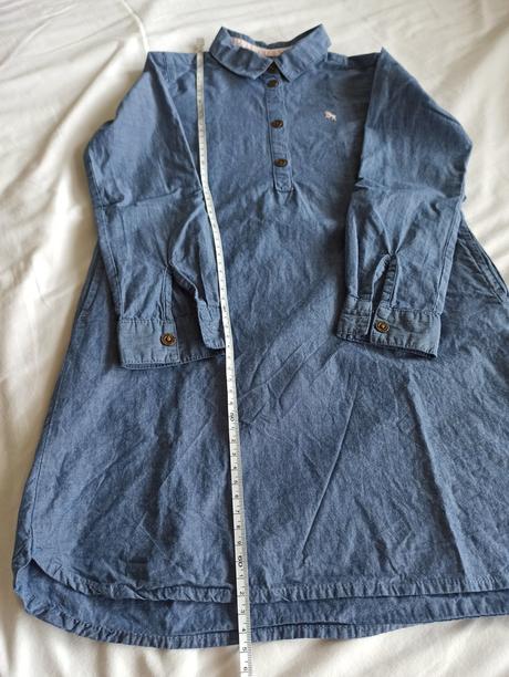 Košeľové šaty, h&m,122