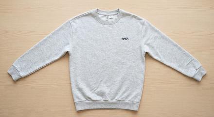Mikina nasa svetlosivá, h&m,xs