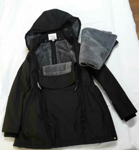 Nosicska bunda wallaby black, 