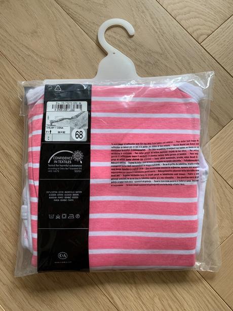 F&f body s krátkym rukávom, f&f,68