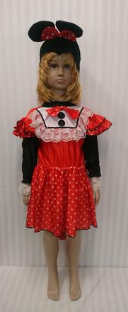 2 dielny kostým minnie, ciao, 3-4r, 92-104 cm, 