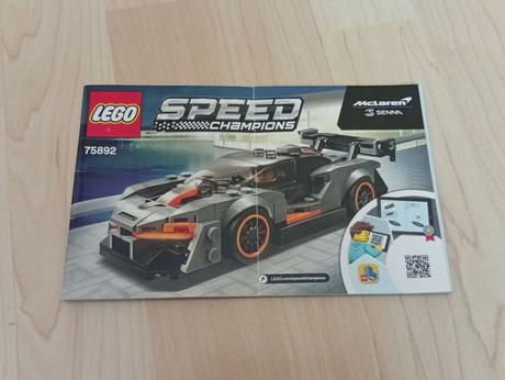 75892 lego speed mclaren senna, 