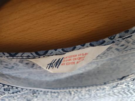 Detské dievčenské šaty, h&m,122