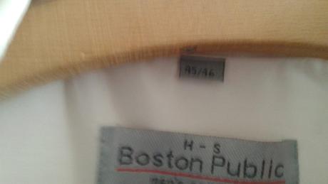 Biela košeľa-pánska boston publik, 45