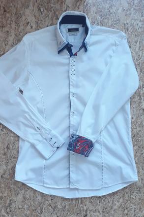 Pánska košela slim fit - značka tonelli, xl