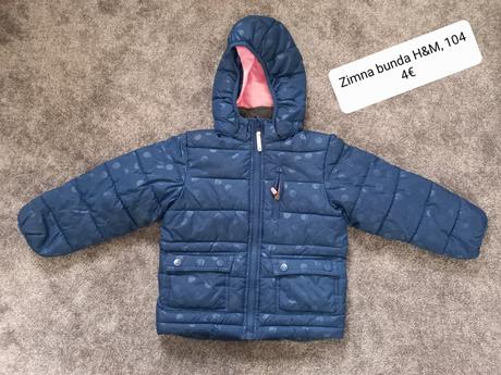 Zimna bunda h&m, 104, h&m,104