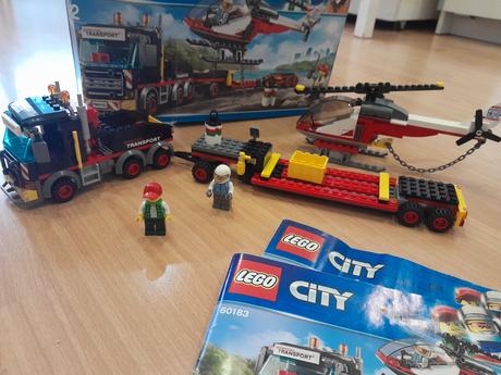 Lego odťahová služba transportér ťažkého náklady, 