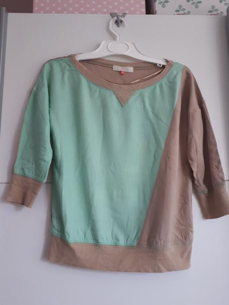 Tričko s trištvrťovým rukávom, bershka,s