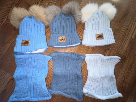 Komplet ciapka a nakrcnik, 74 / 80 / 86 / 92 / 98