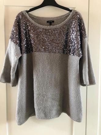 Pulóver s flitrami l, l