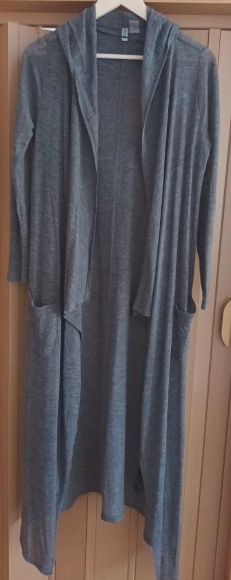 Dlhý tenký kardigán, h&m,s