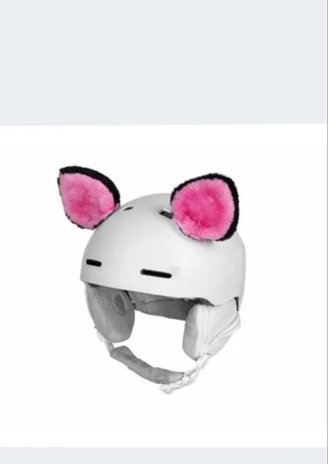 Uši na prilbu mačička, 