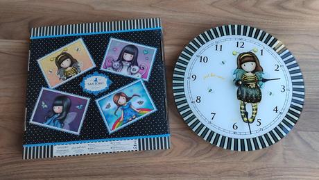 Nástenné hodiny santoro gorjuss bee loved,