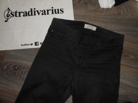 Stradivarius legíny riflové č. m, stradivarius,m