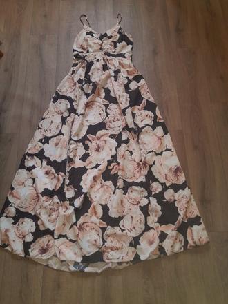 Letné maxi šaty, m