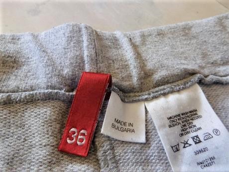 3/4 tepláky do rumby, h&m,s