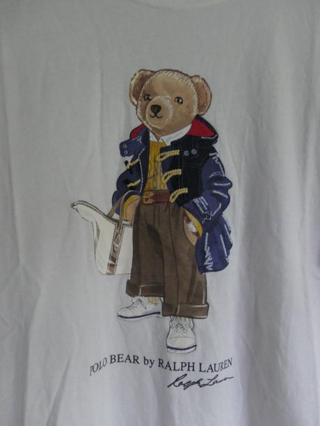 Ralph lauren original bear luxusne tricko vel. l, ralph lauren,l
